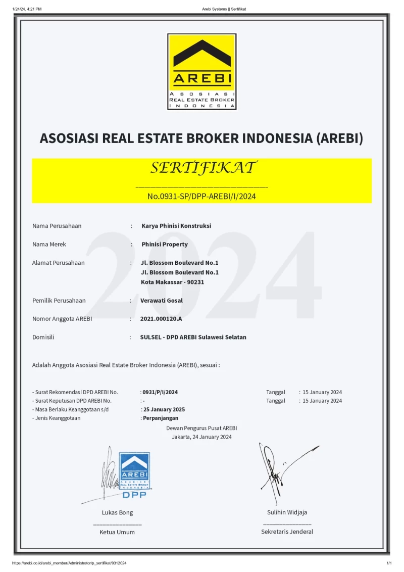 Arebi Phinisi Property Arebi Phinisi Property