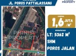 (JUAL) Kavling Jl.Poros Pattalassang