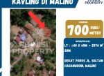 (JUAL) Kavling Malino 2574 m2 (1)