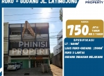 (SEWA) Ruko + Gudang Jl Latimojong