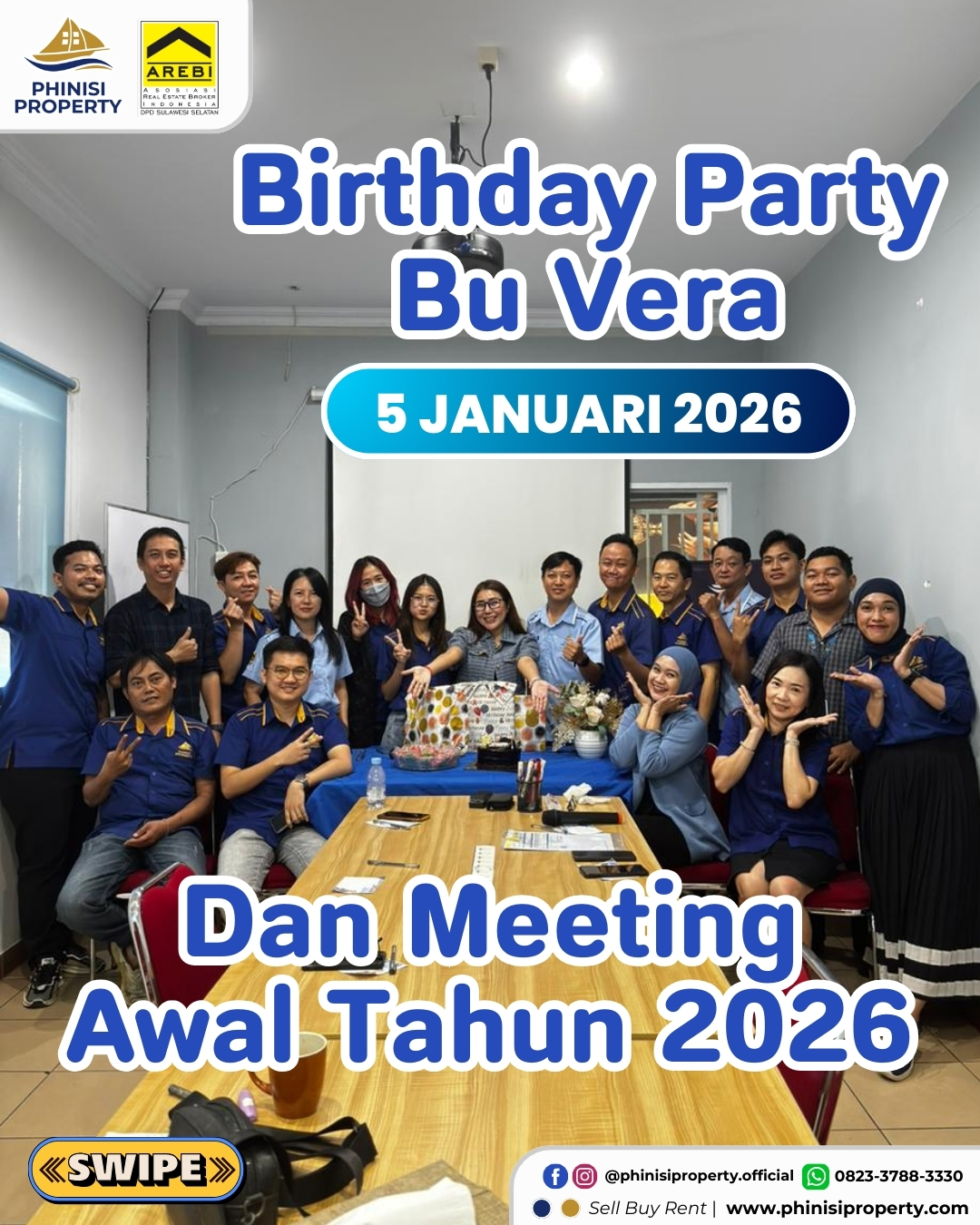Birthday Party Bu Vera & Meeting Perdana Awal Tahun 2026