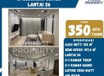 (SEWA) Apartmen 31Sudirman North Lantai 26