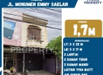 (JUAL SEWA) Ruko Jl. Monumen Emmy Saelan no 9D